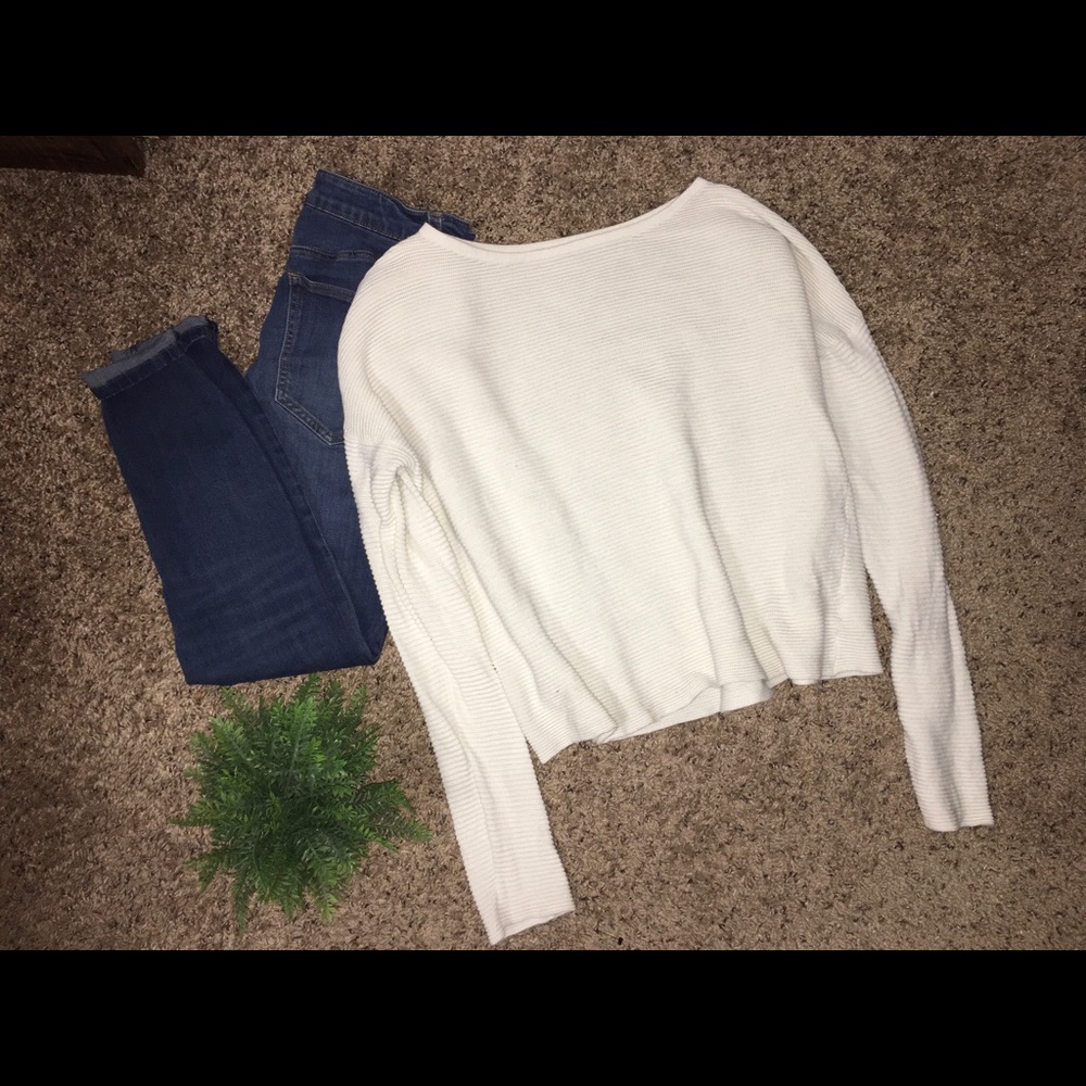 Off white sweater